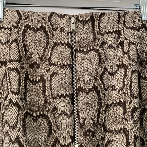 Zara Python Snake MIDI Skirt - Picture 8 of 10